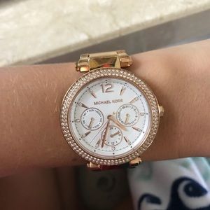 Rose gold Michael Kors Watch